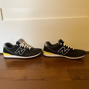 FIGS / New Balance 996 Women’s Size 8.5 Black & Yellow Sneakers